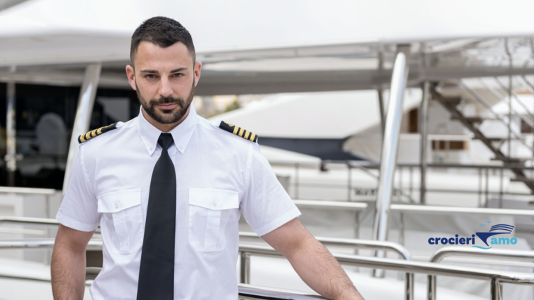 Cena di Gala con il capitano della nave da crociera